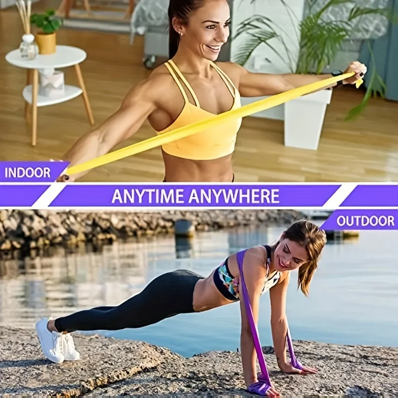Yoga Fitness Resistance Band - 4PCS - Yoga resistance bands of