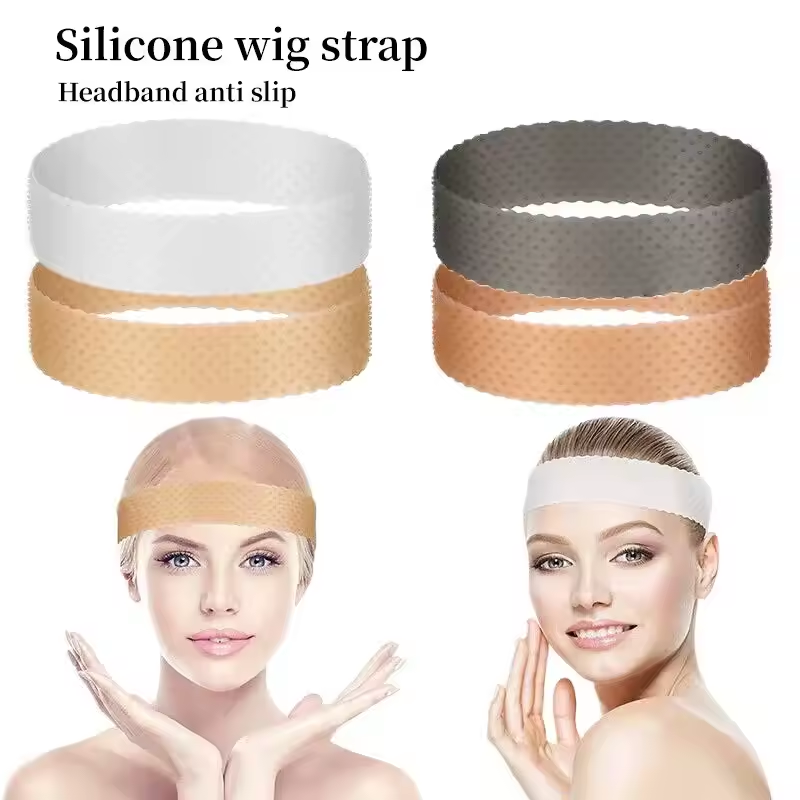 Yoga Fitness Band - Silicone Wig Hair Band Anti-Slip Anti-Shedding