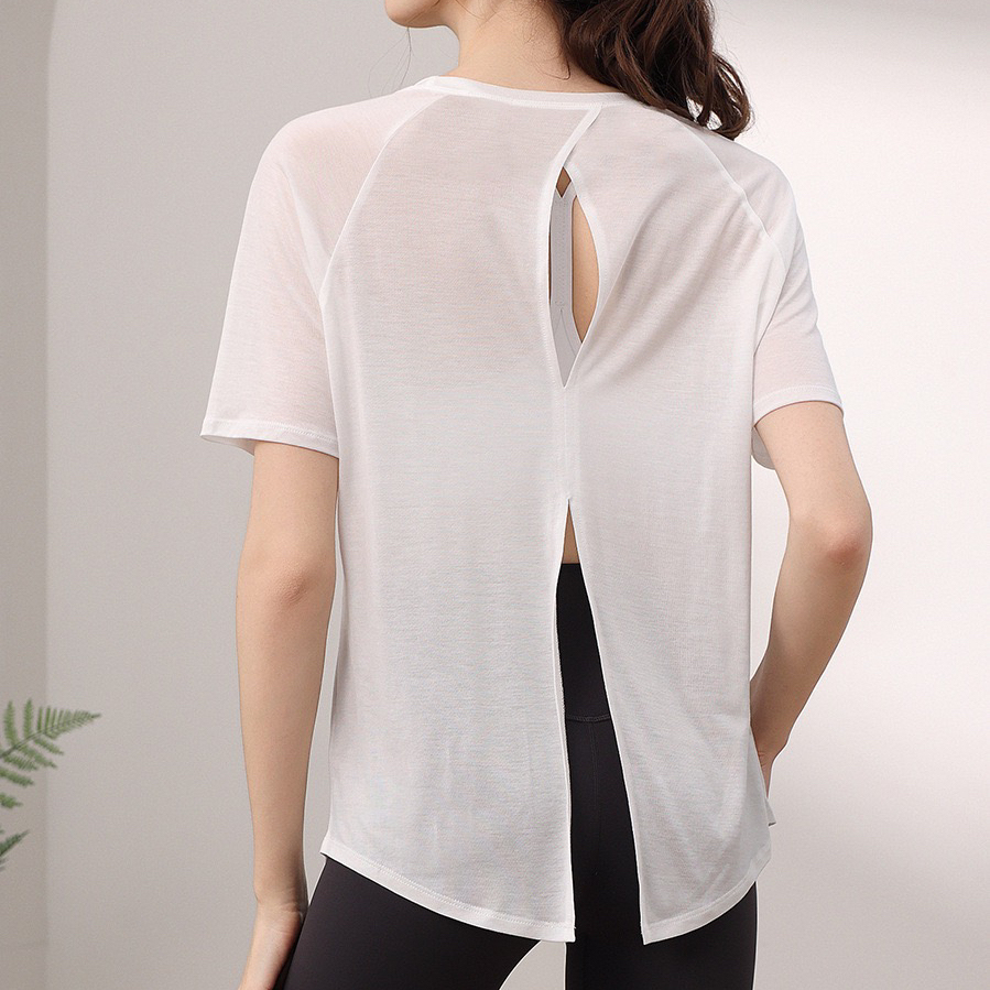 Yoga Fitness Top - Lightweight Loose Yoga Top for Women