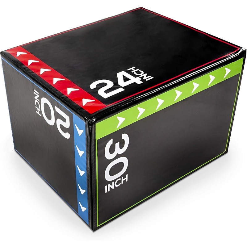Plyo Jump Box - BalanceFrom 3-in-1 Foam Plyometric Jump Box