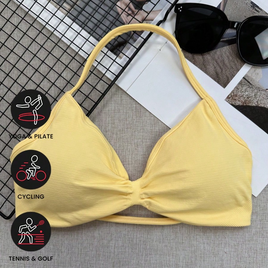 Women Elegant Backless Spaghet – Yoga Fitness Top recenzja i cena