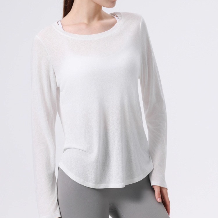  Hollow out Long Sleeve Runnin – Yoga Fitness Top recenzja i cena