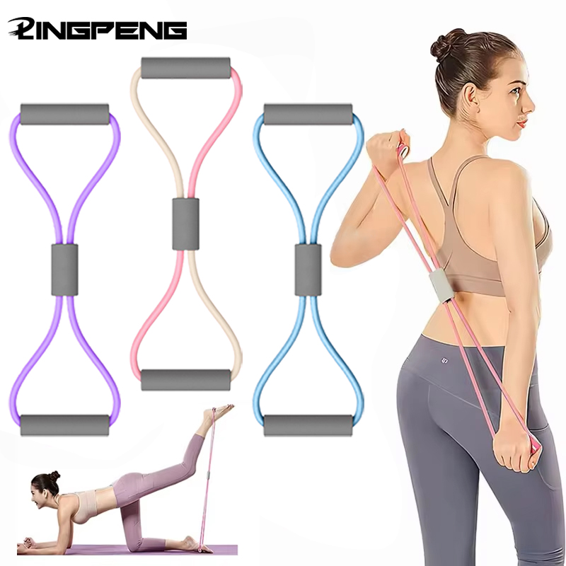 1Pcs Home Gym Elastic Band Por – Yoga Fitness Resistance Band recenzja i cena
