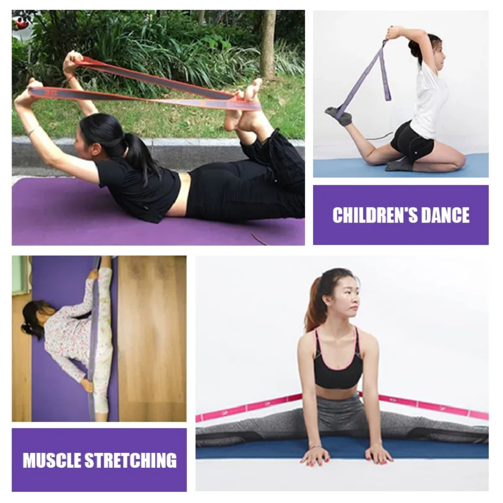 Multi-Section Elastic Yoga Res – Yoga Fitness Resistance Band recenzja i cena