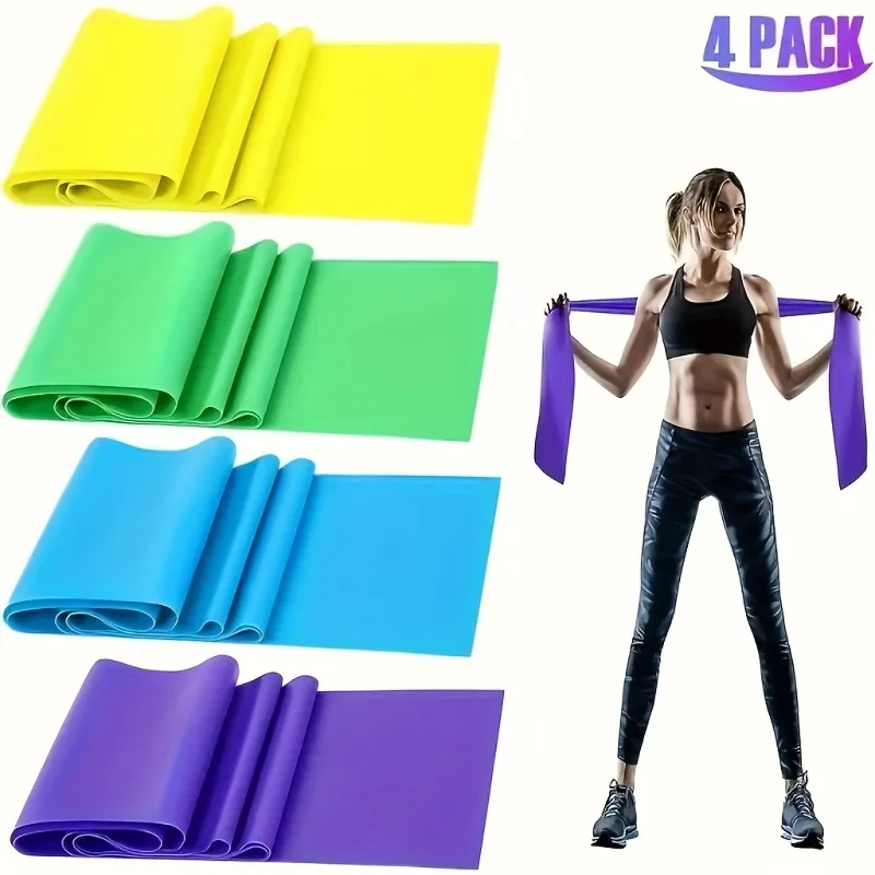 4PCS - Yoga resistance bands o – Yoga Fitness Resistance Band recenzja i cena