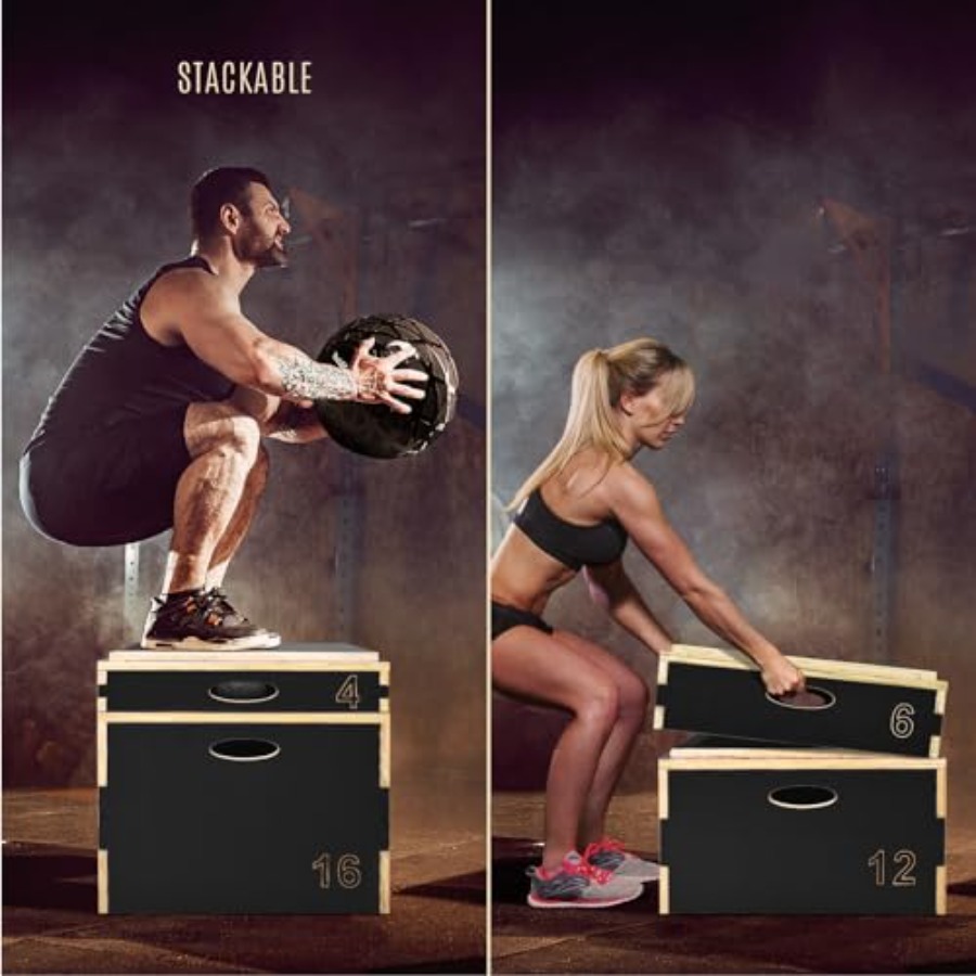 3 in 1 Wooden Plyo Box for Jum – Plyo Jump Box recenzja i cena