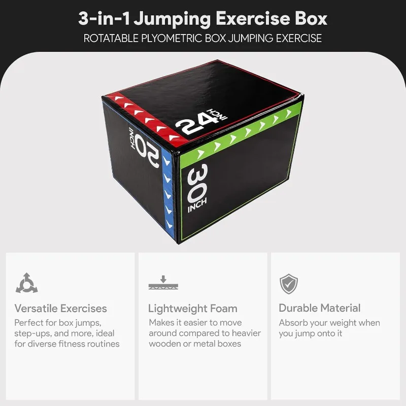 BalanceFrom 3-in-1 Foam Plyome – Plyo Jump Box recenzja i cena