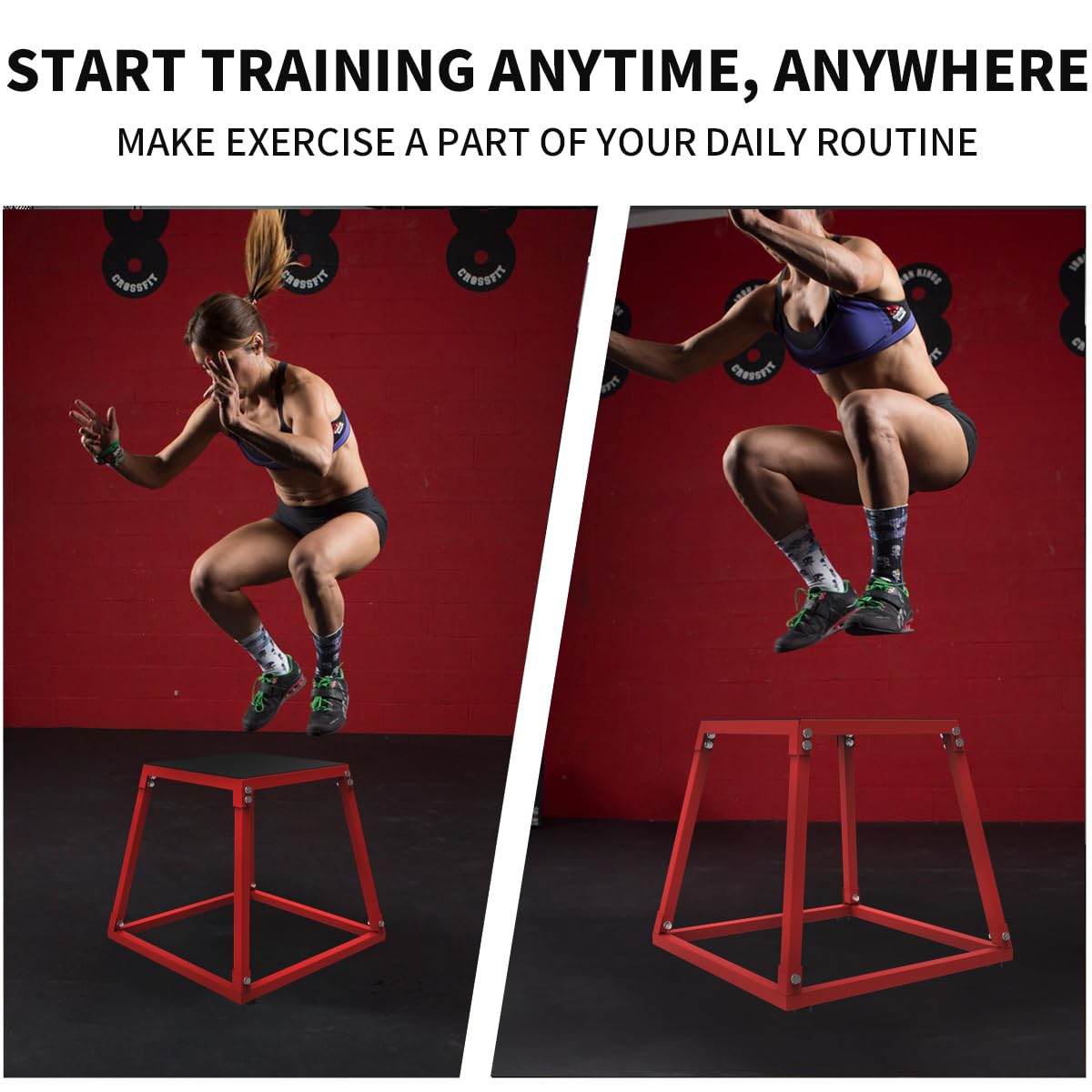 Metal Plyometric Jumping Box,  – Plyo Jump Box recenzja i cena