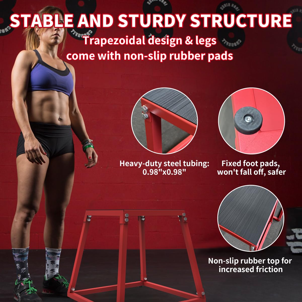 Metal Plyometric Jumping Box,  – Plyo Jump Box recenzja i cena