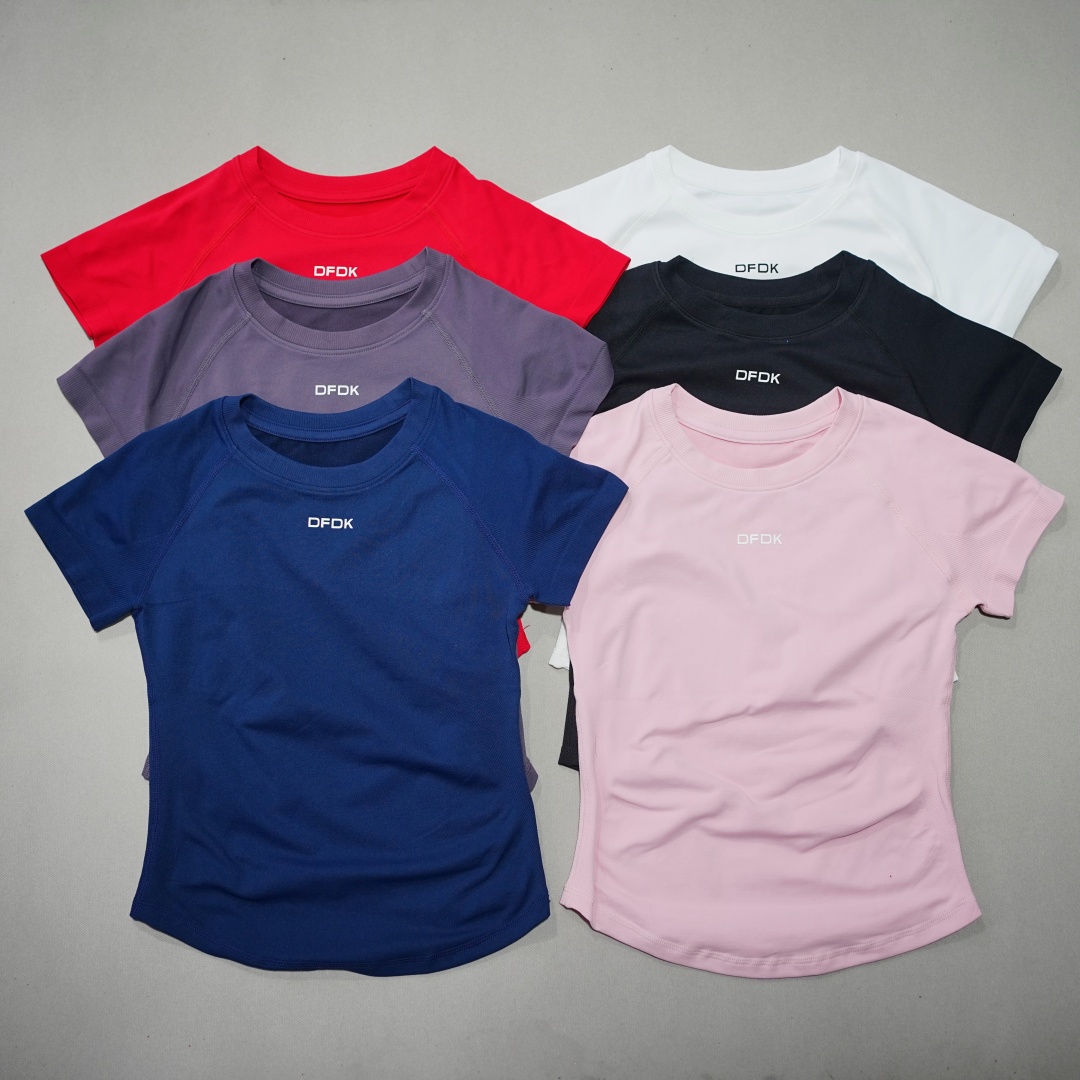 DFDK Women Elastic Slim Short  – Yoga Fitness Top recenzja i cena