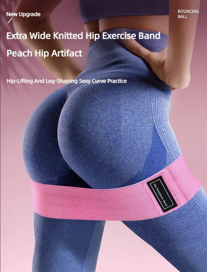 3Pcs Fabric Resistance Hip Boo – Yoga Fitness Resistance Band recenzja i cena
