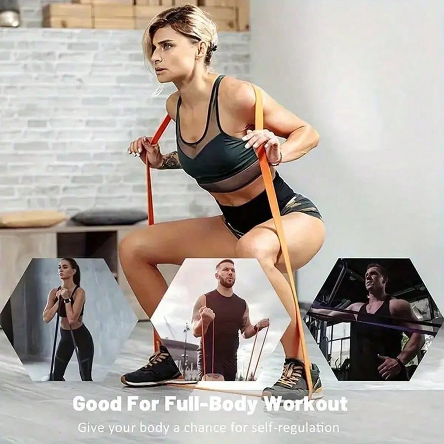 5pcs/Set Resistance Bands Kit, – Yoga Fitness Resistance Band recenzja i cena
