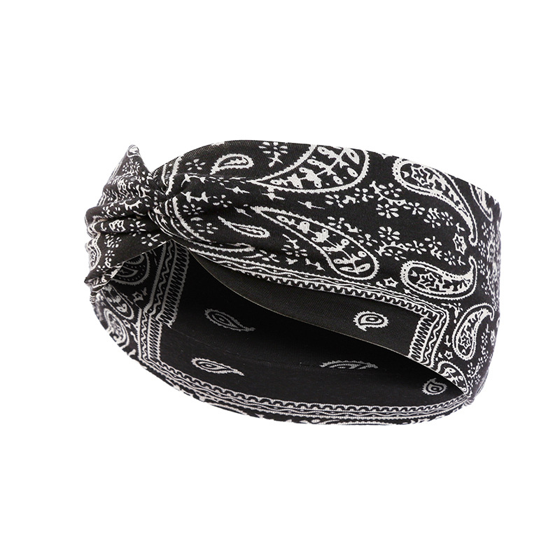 Paisley Cashew flowers hair ba – Yoga Fitness Band recenzja i cena