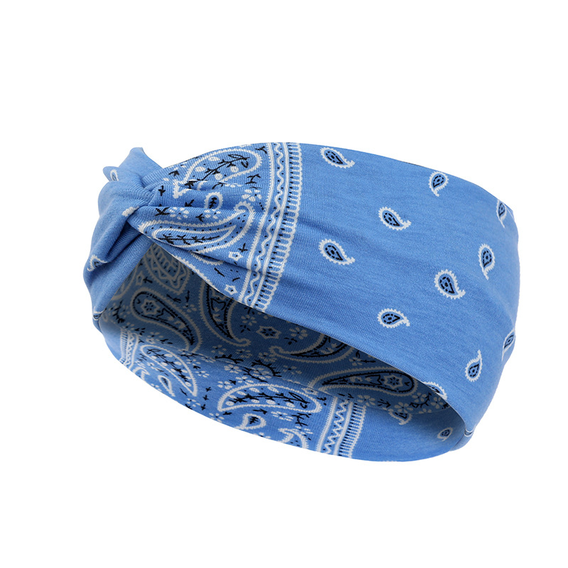 Paisley Cashew flowers hair ba – Yoga Fitness Band recenzja i cena