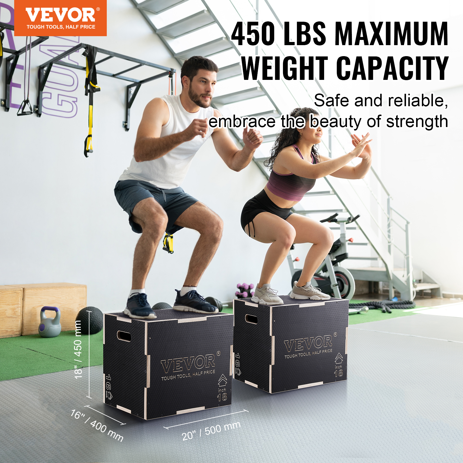 VEVOR 3 In 1 Plyometric Jump B – Plyo Jump Box recenzja i cena
