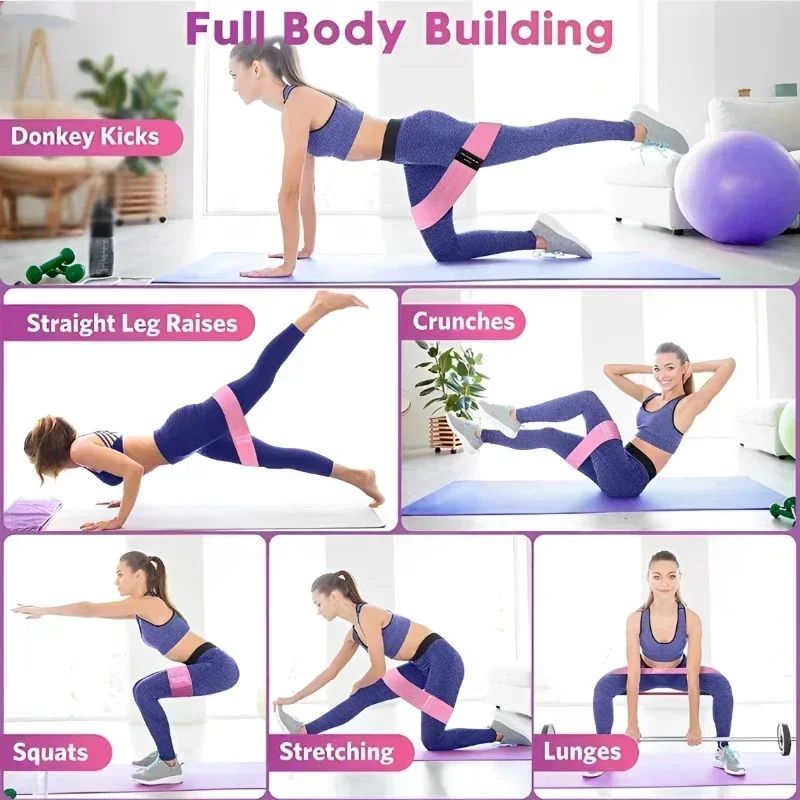 Fabric Resistance Hip Booty Ba – Yoga Fitness Resistance Band recenzja i cena